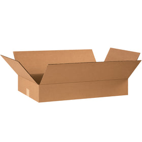 Ship shallow products efficiently with our 24x14x4" ECT-32 kraft corrugated boxes. The 4" depth eliminates excess void space for apparel, books, picture frames, and artwork. Bundle of 25 ships flat to maximize your storage and reduce freight spend.