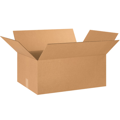 Industrial-grade 24x16x10 corrugated shipping boxes built from ECT-32 single-wall kraft material for dependable stacking and freight protection. Each bundle contains 15 boxes, delivering consistent performance at volume pricing. Recyclable kraft construction reduces waste while maintaining structural integrity for demanding warehouse operations.