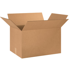 ECT-32 kraft corrugated boxes engineered for high-volume warehouse and fulfillment operations. These 24x16x14" shipping cartons deliver proven stacking strength and durability in a 15-box bundle. Recyclable cardboard construction reduces waste while maximizing freight efficiency.