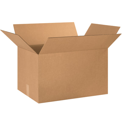 ECT-32 kraft corrugated boxes engineered for high-volume warehouse and fulfillment operations. These 24x16x14" shipping cartons deliver proven stacking strength and durability in a 15-box bundle. Recyclable cardboard construction reduces waste while maximizing freight efficiency.