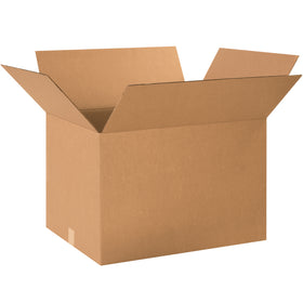 ECT-32 kraft corrugated boxes sized 24" × 17" × 15" deliver reliable stacking strength and freight efficiency for high-volume warehouse operations. Each bundle contains 15 boxes, reducing per-unit costs and simplifying bulk ordering. Fully recyclable kraft construction meets sustainability and performance standards for demanding fulfillment environments.