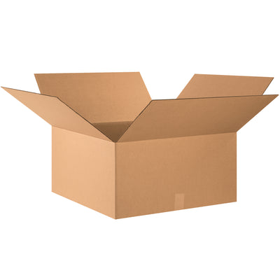 ECT-32 single-wall kraft corrugated boxes sized 24" x 24" x 12" deliver 4 cubic feet of capacity per box–ideal for mid-sized shipping and storage needs. Sold as a bundle of 10, these industrial-grade cardboard cartons maximize pallet efficiency and reduce freight costs. Built tough for reliable stacking performance in high-volume fulfillment operations.