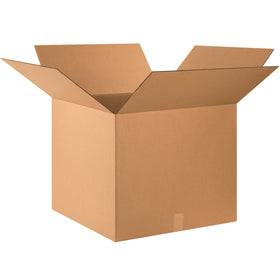 ECT-32 kraft corrugated boxes sized 24" × 24" × 20" for reliable mid-weight shipping and storage. Sold in bundles of 10 to maximize freight efficiency and reduce per-unit cost. Tested stacking performance and recyclable material ideal for fulfillment operations.