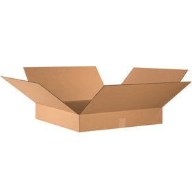 Ship shallow products efficiently with these 24x24x4 ECT-32 kraft corrugated boxes. Designed for apparel, books, artwork, and picture frames, they maximize space utilization and reduce dimensional weight charges. Bundle of 10 flat-shipped cartons minimizes storage footprint.