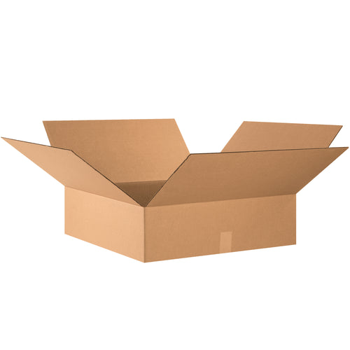 ECT-32 kraft corrugated shipping boxes with shallow 7