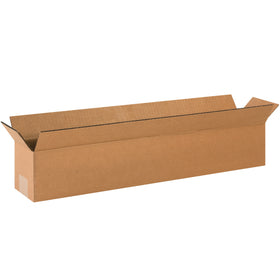 Ship long, narrow items efficiently with our 24x4x4 corrugated boxes. ECT-32 kraft construction delivers reliable strength, while the long-side opening design speeds packing and reduces labor costs. Sold in bundles of 25–flat-shipped to maximize your warehouse space and freight efficiency.
