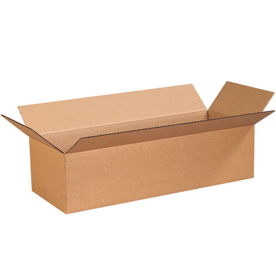 Ship long, narrow items efficiently with these 24×9×6" ECT-32 kraft corrugated boxes. Wide lengthwise opening speeds packing and reduces labor costs. Engineered for wine bottles, umbrellas, carpet rolls, and similar products–sold as a 25-box bundle at volume savings.