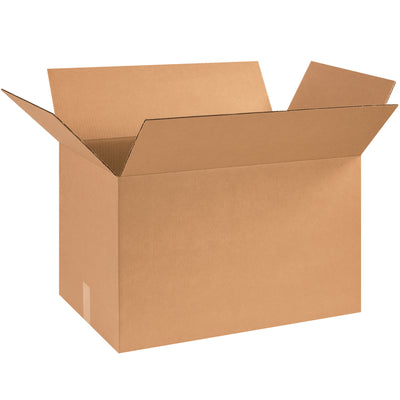 ECT-32 kraft corrugated boxes sized 25" x 16" x 16" deliver reliable stacking performance for high-volume shipping operations. Sold in bundles of 10 to maximize freight efficiency and reduce per-unit costs. Built tough for warehouse and fulfillment environments.