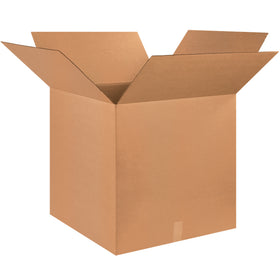 Ship round and odd-shaped products with confidence using our 25x25x25" cube boxes manufactured from ECT-32 kraft corrugated. This versatile, stackable carton ships flat and assembles quickly–perfect for fulfillment centers moving high volumes. Sold in bundles of 10 with volume pricing available.