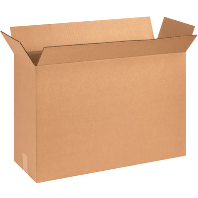 Master corrugated boxes designed to nest and consolidate 6 standard 8" cube cartons into one efficient shipment. ECT-32 single-wall kraft construction with precise 25 1/8x8 3/8x17 1/2" dimensions eliminates void fill waste and reduces freight spend. Sold flat in bundles of 15 for maximum warehouse efficiency.