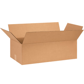 ECT-32 single-wall kraft corrugated boxes built for high-volume fulfillment operations. These 26x13x8 shipping cartons deliver reliable stacking performance and freight efficiency in bundles of 20. Recyclable cardboard construction reduces waste while meeting industrial shipping standards.