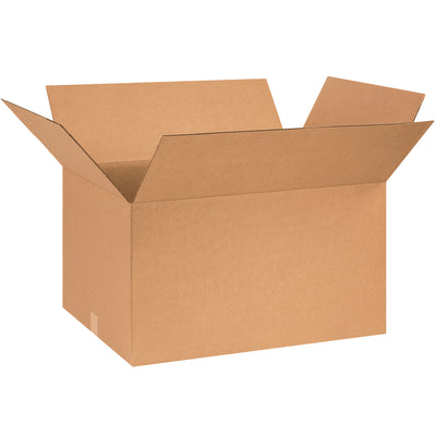 Industrial-grade 26x18x14" corrugated boxes engineered for reliable stacking and freight efficiency. ECT-32 kraft construction delivers consistent performance in high-volume fulfillment operations. Bulk bundle of 10 boxes reduces per-unit costs and minimizes packaging waste.