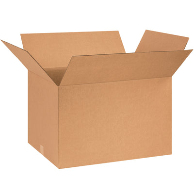 ECT-32 single wall kraft corrugated boxes in 26x18x16" dimensions deliver proven industrial strength for high-volume shipping and storage operations. Sold as a convenient bundle of 10 cartons, these recyclable cardboard boxes maximize freight efficiency while maintaining reliable stacking performance. Perfect for warehouse managers and fulfillment centers seeking dependable, cost-effective packaging solutions.