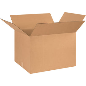 Industrial-grade 26x20x18" corrugated boxes built from ECT-32 kraft material for reliable mid-size product shipping and storage. Bundle of 10 units delivers consistent performance and cost efficiency for warehouse and fulfillment operations. Fully recyclable kraft construction meets sustainability standards.
