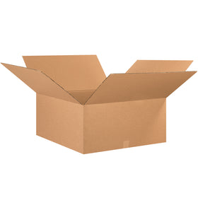 Heavy-duty 26x26x12 corrugated boxes built from ECT-32 kraft material deliver reliable protection and maximum stacking strength for high-volume shipping operations. Sold in bundles of 10, these kraft cartons are fully recyclable and engineered for freight efficiency. Perfect for warehouse managers seeking cost-effective, dependable cardboard shipping containers.