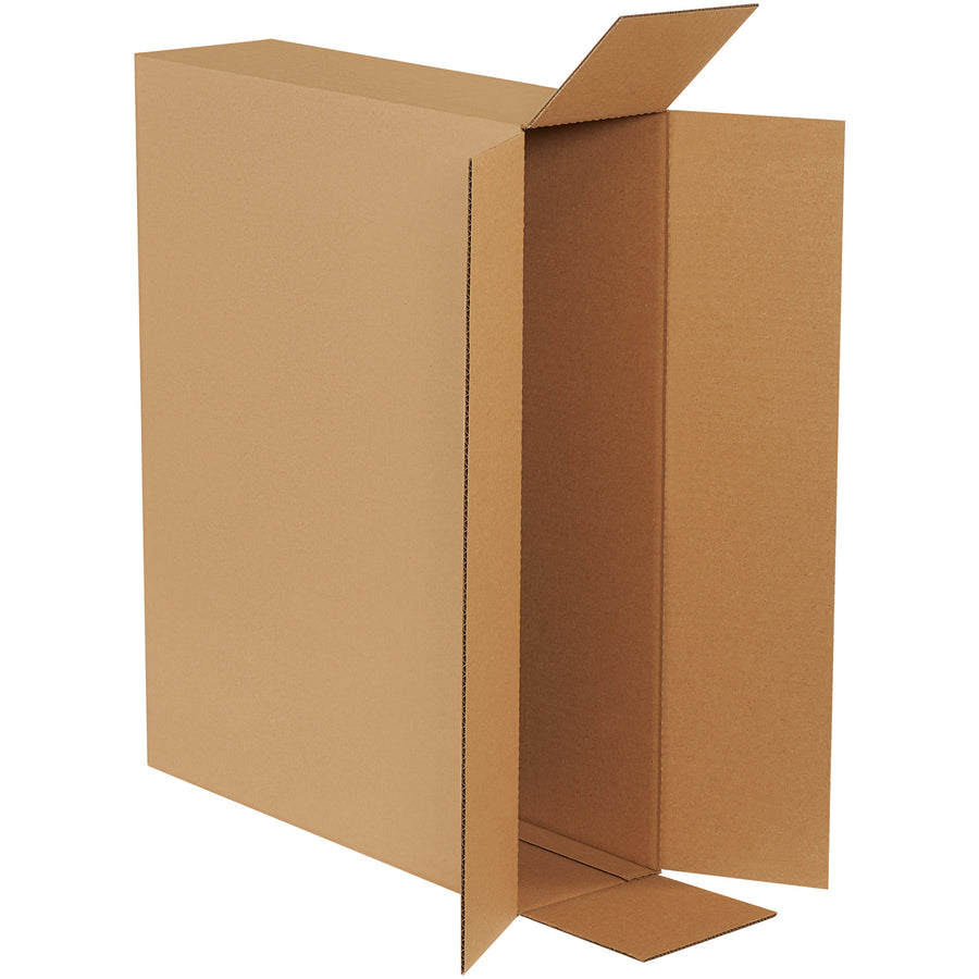 Professional 26x6x20 side loading boxes built from ECT-32 single wall kraft corrugated. Ships and stores flat‚maximizing your warehouse efficiency and reducing freight costs. Bundle of 10 units ready for immediate deployment in your fulfillment operation.
