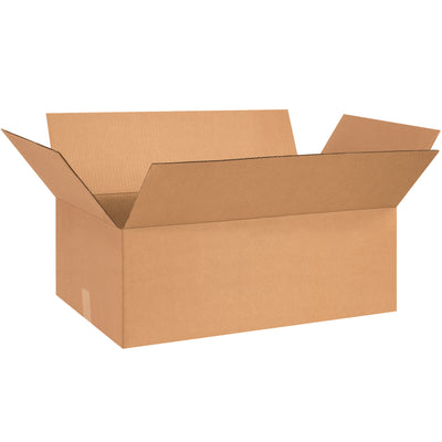 Standard-duty corrugated shipping boxes sized 27" × 14" × 9" in ECT-32 kraft construction. Sold in bundles of 20 for consistent inventory management and freight efficiency. Built to protect light-to-medium products while maximizing pallet density and reducing packaging costs per unit.