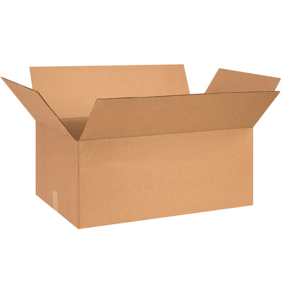 ECT-32 single wall kraft corrugated boxes in 28" × 18" × 10" dimensions deliver industry-standard stacking strength and crush resistance. Ships flat to maximize warehouse space and freight efficiency. Bundle of 15 boxes reduces per-unit cost and minimizes reorder hassles for busy fulfillment centers.