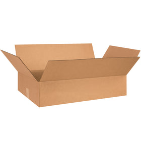 Ship smarter with 28x18x6 corrugated boxes designed for shallow products that maximize pallet density and reduce freight costs. ECT-32 single-wall kraft construction delivers reliable protection while shipping flat saves 40% storage space. Bundle of 20 ready to deploy.