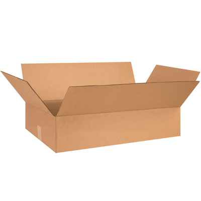 Ship smarter with 28x18x6 corrugated boxes designed for shallow products that maximize pallet density and reduce freight costs. ECT-32 single-wall kraft construction delivers reliable protection while shipping flat saves 40% storage space. Bundle of 20 ready to deploy.