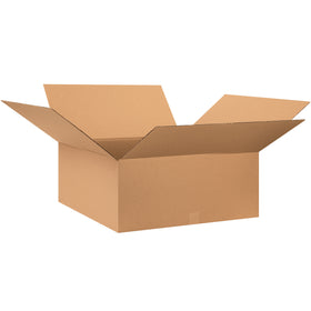 ECT-32 kraft corrugated boxes sized 28" × 28" × 10" deliver proven durability for high-volume shipping and storage operations. Ships flat to maximize warehouse space and reduce freight costs. Sold as a convenient bundle of 10 boxes.