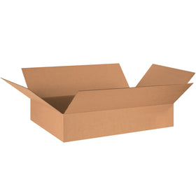 Ship shallow products with confidence using these 29x17x3" ECT-32 kraft corrugated boxes. Each bundle of 25 arrives flat, maximizing your storage space and reducing freight costs. Engineered for apparel, books, artwork, and picture frames with reliable stacking performance.