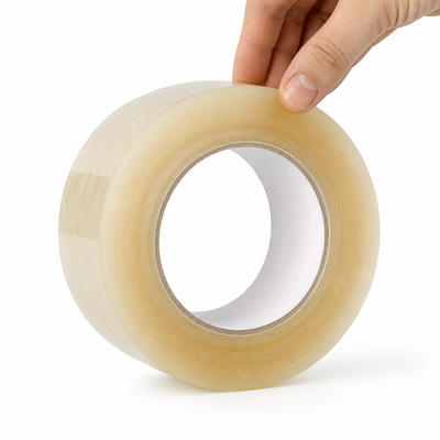 3" x 110 Yds Clear Box Sealing Tape 311 - 2.0 Mil Acrylic, Case of 24 — image 1