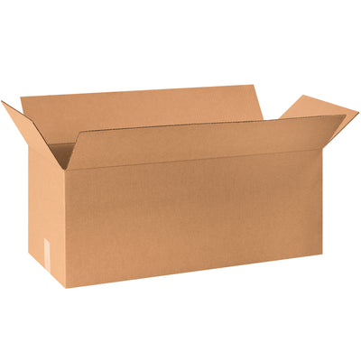 Ship long, narrow items efficiently with these 30x12x12 corrugated cartons featuring wide side openings for fast packing. ECT-32 single-wall kraft construction delivers reliable protection while minimizing freight costs through a tall, compact footprint. Sold flat in bundles of 15–maximize your warehouse storage and cut per-unit costs.