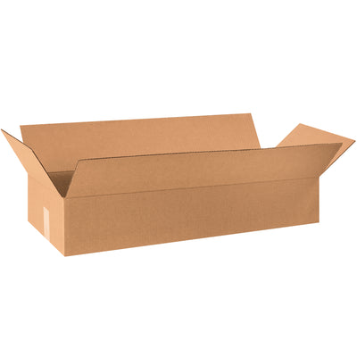 Ship shallow products efficiently with our 30x12x6 corrugated boxes made from durable ECT-32 kraft material. Each bundle of 25 ships flat to maximize your warehouse space and reduce freight spend. Ideal for apparel, books, frames, mirrors, and artwork.
