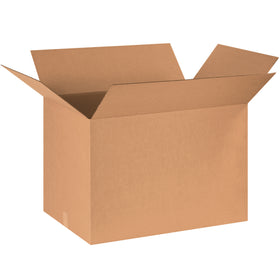 Heavy-duty ECT-32 kraft corrugated boxes sized 30" × 24" × 20" for maximum payload protection and stacking performance. Single-wall construction delivers industrial-grade strength while maintaining cost efficiency–sold as a convenient bundle of 15 units. Built for warehouse managers and fulfillment operations that demand reliable, recyclable packaging.