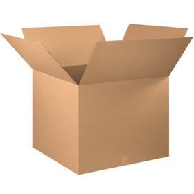 Industrial-grade 30x30x25 corrugated shipping boxes with ECT-32 single-wall kraft construction deliver reliable stacking strength for high-volume fulfillment operations. Each bundle includes 5 boxes–optimize your freight efficiency and reduce per-unit packaging costs. Fully recyclable kraft material meets sustainability standards.