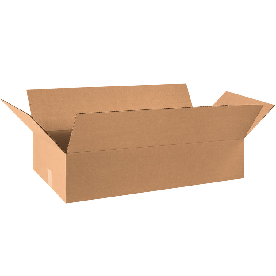 ECT-32 kraft corrugated shipping boxes in 31x16x9" dimensions deliver industry-standard stacking strength for mid-weight freight. Ship and store flat to reduce logistics costs and warehouse footprint. Sold as a bundle of 10 boxes for volume savings.