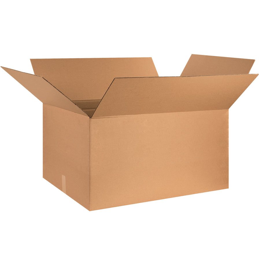 Specialized 36x21x20 corrugated wardrobe boxes designed to ship or store garments while still hanging on their bars–eliminating costly folding labor and damage. ECT-32 single-wall kraft construction delivers durability for retail logistics and relocation. Sold in convenient bundles of 5 with orientation arrows and delivery panels pre-printed.