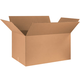 ECT-32 kraft corrugated boxes sized 36" × 24" × 20" deliver reliable stacking performance and freight efficiency for high-volume shipping operations. Sold in bundles of 5, these standard-strength cardboard shipping boxes are engineered to protect mid-to-heavy goods while optimizing pallet utilization. Recyclable kraft construction reduces environmental footprint without compromising durability.