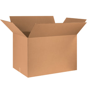 Heavy-duty 36x24x24 corrugated shipping boxes built from ECT-32 kraft material for reliable protection and optimal stacking performance. Each bundle includes 5 boxes, reducing per-unit costs for warehouse managers and fulfillment operations. Recyclable construction supports sustainable logistics without sacrificing strength.