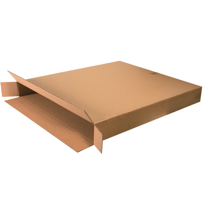 ECT-44 single-wall kraft corrugated boxes in 36x5x42 dimensions–the industry standard for high-volume fulfillment operations. Ships and stores flat to maximize warehouse efficiency. Bundle of 5 reduces per-unit costs and freight overhead.