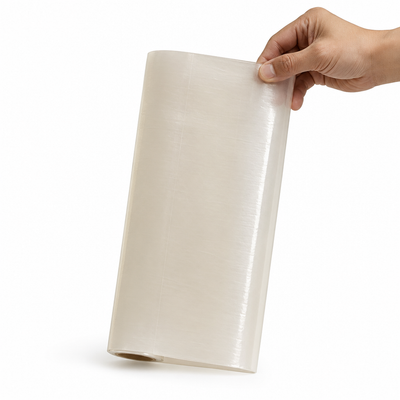 4" x 8ft Waterproof Patch Seal Tape - Clear, Single Roll — image 1