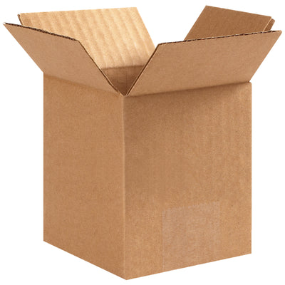 Dependable ECT-32 single wall corrugated shipping boxes in 4x4x6" dimensions, sold as a 25-pack bundle. Perfect for small parts, samples, and lightweight merchandise fulfillment. Kraft construction delivers proven strength at cost-effective pricing for warehouse and fulfillment operations.