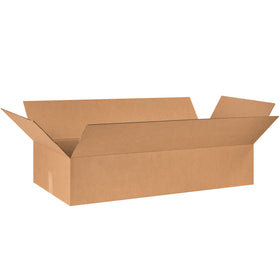 Industry-standard 48x24x8 corrugated shipping boxes in ECT-32 kraft single-wall construction–proven for heavy-duty warehouse and fulfillment operations. Ships flat to maximize freight efficiency and storage space. Bundle of 10 boxes delivers immediate cost savings and consistent stacking performance.