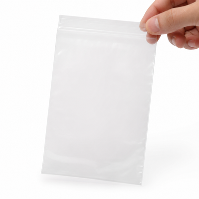 4x6 Resealable Suffocation Warning Poly Bags 1.5 Mil - 100 Pack — image 1