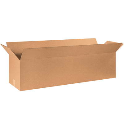 Ship long, narrow items efficiently with these 50" x 12" x 12" kraft corrugated boxes featuring ECT-32 single-wall construction. Wide lengthwise openings reduce packing time and labor costs. Sold in bundles of 10‚maximize freight efficiency with our space-saving long box design.