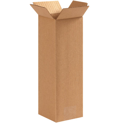 Ship tall items with confidence using our 5x5x12 corrugated boxes made from durable ECT-32 kraft material. Designed for end-loading convenience and reliable stacking performance. Sold as a 25-box bundle, shipped flat for maximum freight efficiency.