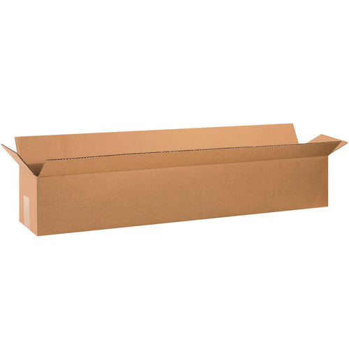 These 60x10x10 long corrugated boxes are the industry standard for efficient shipping and storage. ECT-32 kraft material delivers reliable stacking performance while shipping flat to reduce fulfillment space costs. Bundle of 15 boxes cuts procurement overhead and keeps your operation lean.