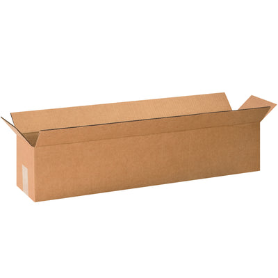 Ship long, narrow items efficiently with our 60x12x12 ECT-32 kraft corrugated long boxes. Wide lengthwise openings accelerate packing on your fulfillment line. Sold as a bundle of 10 boxes–perfect for wine bottles, umbrellas, carpet rolls, and specialized inventory.