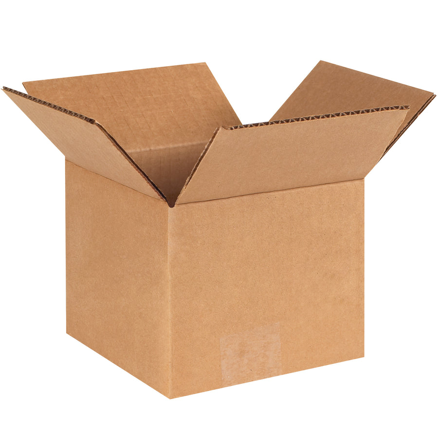 ECT-32 single wall kraft corrugated boxes sized 6"  6"  5" deliver dependable strength for small-to-medium item shipments. Sold in bundles of 25, these brown cardboard boxes are ideal for e-commerce fulfillment, warehouse storage, and lightweight product protection. Recyclable kraft material reduces environmental footprint while maximizing freight efficiency.