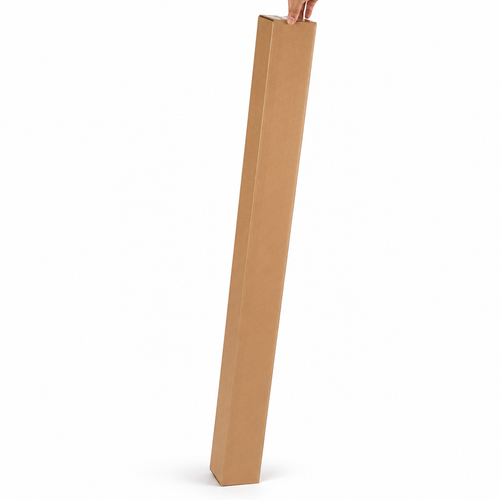 6x6x60 Corrugated Boxes - 25 Pack Retail ECT Cartons — image 1