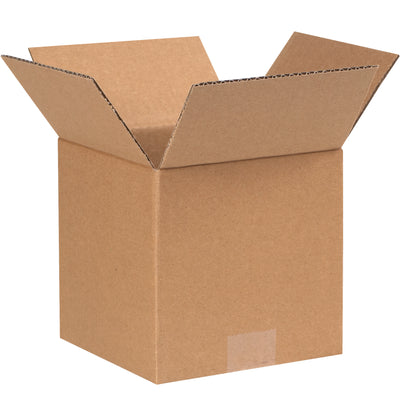 Ship round, cylindrical, and odd-shaped products with confidence using these 7x7x7 ECT-32 kraft corrugated boxes. The cube design maximizes packing efficiency while the single-wall construction delivers reliable protection at competitive cost. Sold flat in convenient bundles of 25.