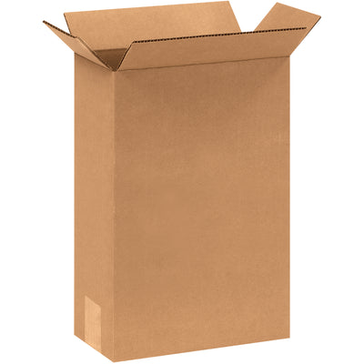 Heavy-duty 8x4x12" corrugated shipping boxes built from ECT-32 single-wall kraft material for reliable protection and cost efficiency. This 25-box bundle is ideal for warehouse managers and fulfillment centers requiring consistent stacking strength and freight optimization. Recyclable kraft construction reduces environmental impact while maintaining industry-standard durability.