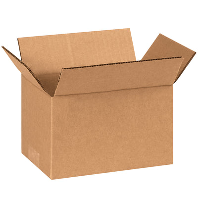 ECT-32 single-wall kraft corrugated boxes sized 8" x 5" x 4" deliver reliable standard-strength protection for mid-weight products and e-commerce fulfillment. Sold in bundles of 25, these brown cardboard shipping boxes maximize your warehouse efficiency while maintaining cost-per-unit savings. Fully recyclable and ready to ship.