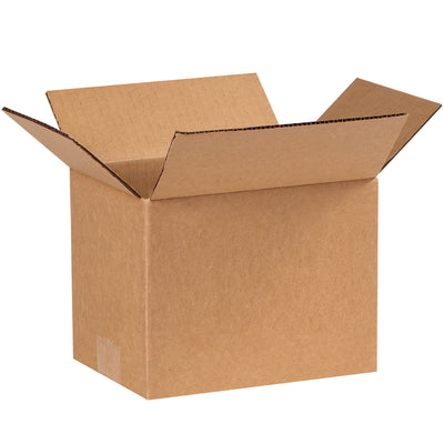 Economical 8x6x6 corrugated shipping boxes built from ECT-32 kraft material for standard industrial use. This 25-box bundle delivers dependable stacking strength and sustainable packaging at volume pricing. Ideal for e-commerce fulfillment, warehouse storage, and light-to-medium product distribution.